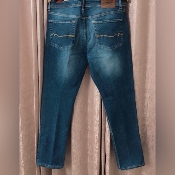 Dark Blue colored, Men’s Jeans, From the Brand “Numero Uno”. Absolutely New! - Picture 6 of 8
